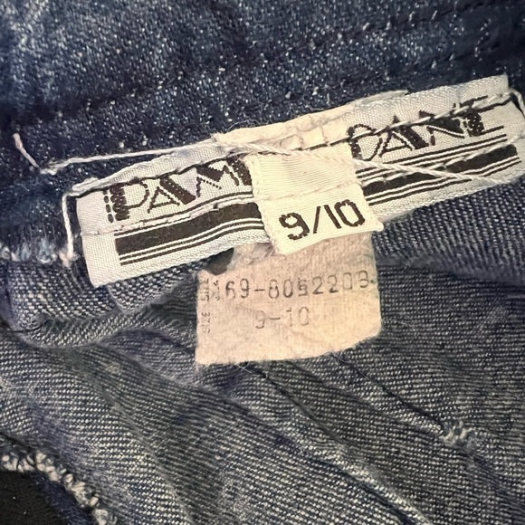 Vintage Y2K Acid Washed Denim Midi Skirt Bleached Western Boho Festival - Picture 6 of 7